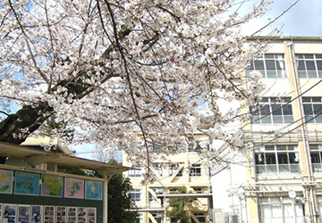 京都市立蜂ヶ岡中学校　徒歩8分