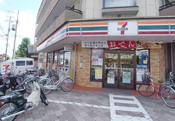 セブンイレブン京都西賀茂店　車4分