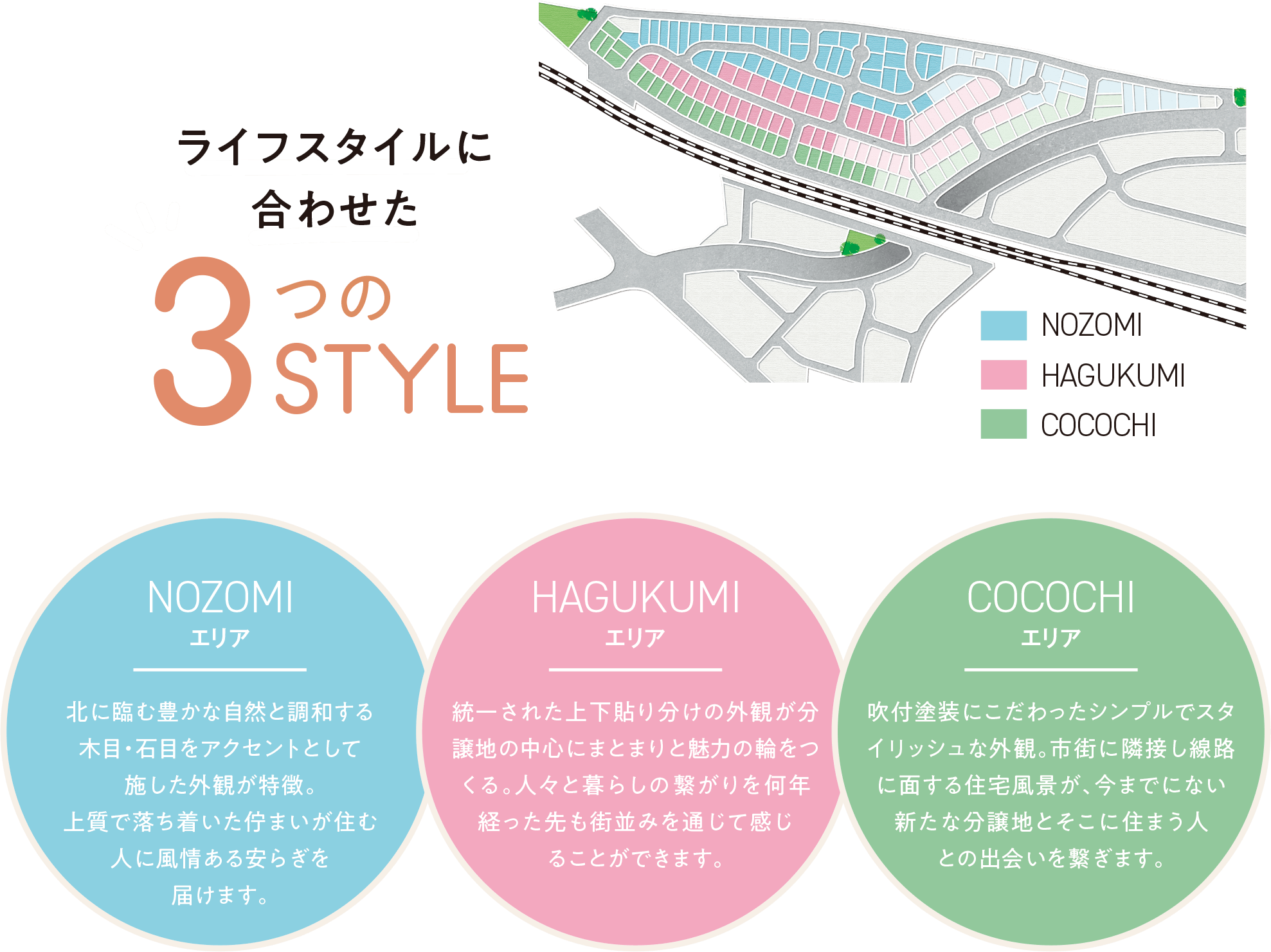 セントフローレンスタウン亀岡駅北ソダチマチ　全162区画