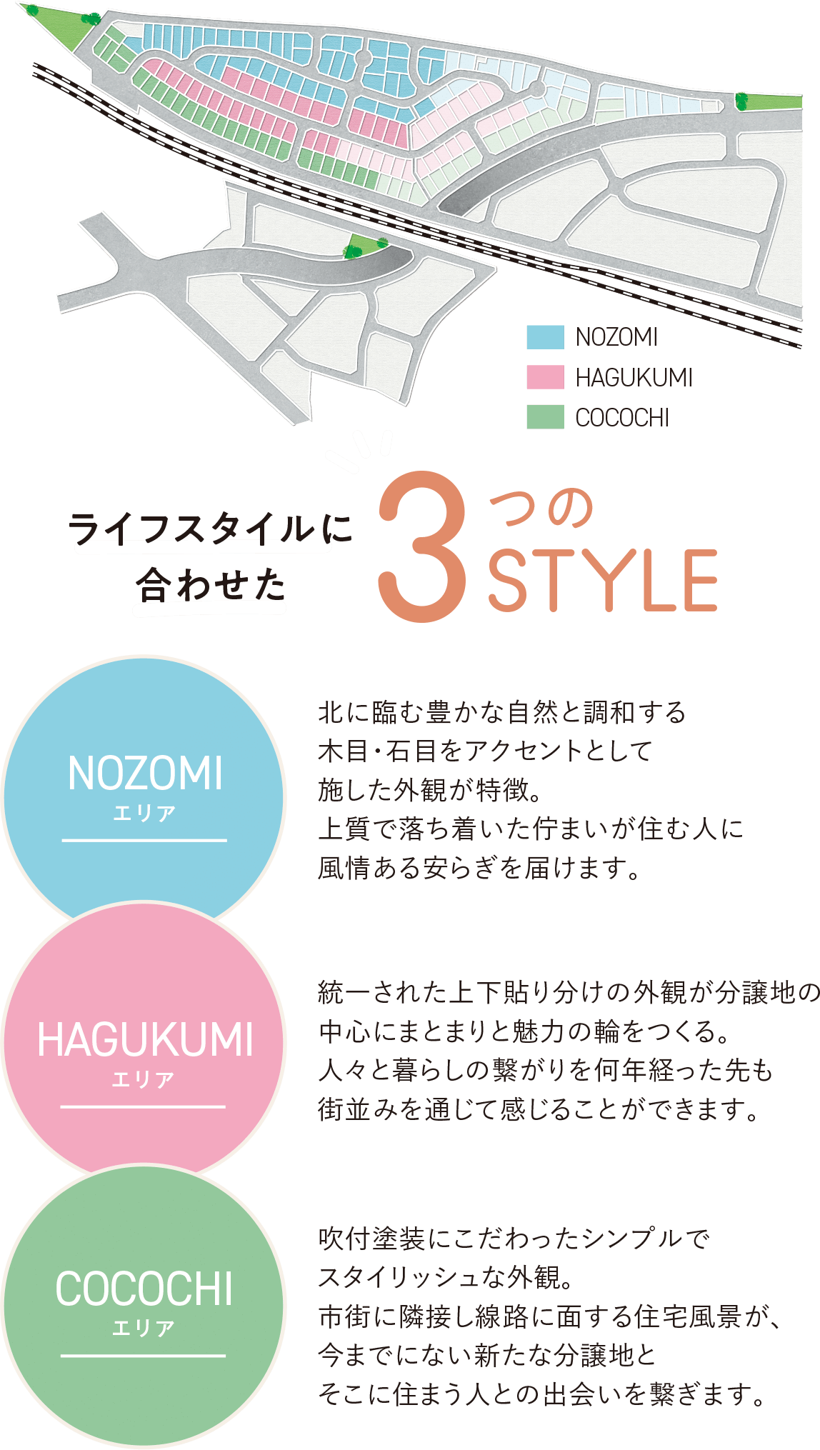 セントフローレンスタウン亀岡駅北ソダチマチ　全162区画