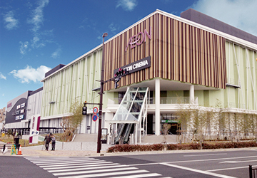 イオンモール京都桂川店：徒歩13～14分