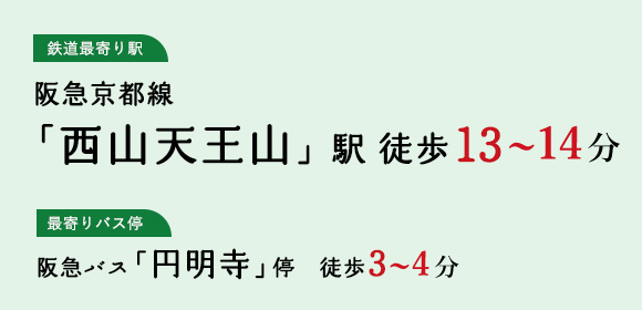 円明寺佃のアクセス案内