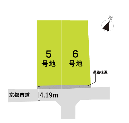 セントフローレンスタウン新・阪急上桂　区画図